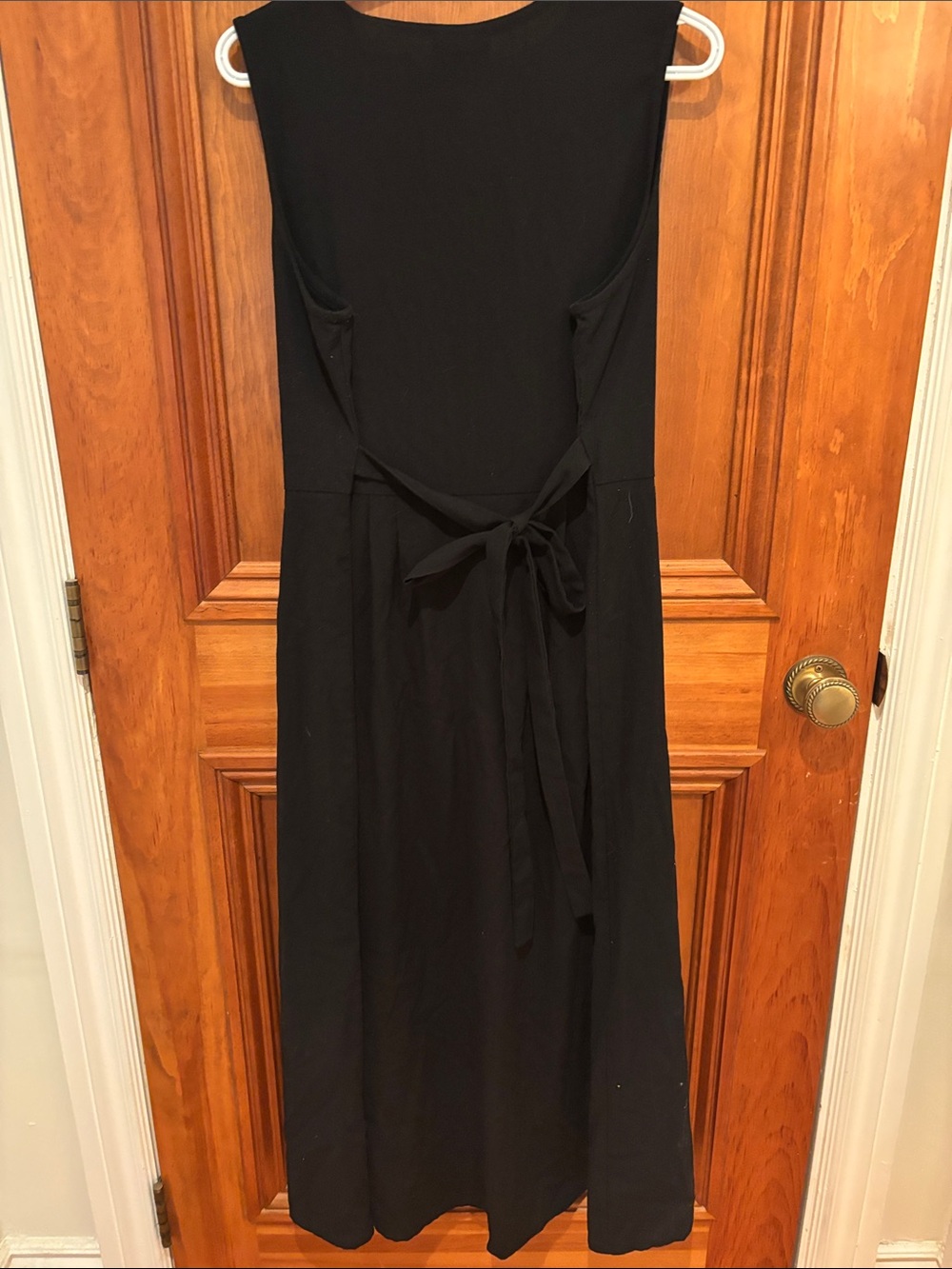 Vintage Northern Traditions Black Button-Front Maxi Dress - Picture 4 of 4